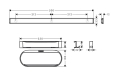 hansgrohe WallStoris zestaw akcesoriów Czarny Mat 27967670 schemat
