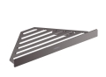 hansgrohe AddStoris koszyk narożny Czarny Chrom Szczotkowany 41741340