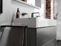hansgrohe AddStoris wieszak na ręczniki 2-ramienny Czarny Matowy 41770670