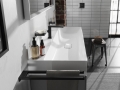 hansgrohe AddStoris wieszak na ręczniki 2-ramienny Czarny Matowy 41770670