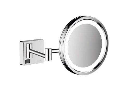 hansgrohe AddStoris lusterko kosmetyczne z oświetleniem LED , powiększające x 3 Chrom Połysk 41790000