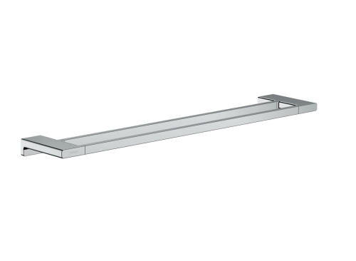 hansgrohe AddStoris Q wieszak na ręcznik kąpielowy podwójny Chrom Połysk 41743000