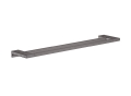 hansgrohe AddStoris Q wieszak 65 cm na ręcznik kąpielowy podwójny Czarny Chrom Szczotkowany 41743340