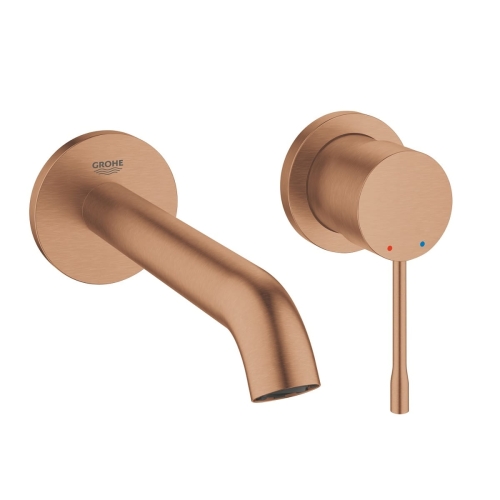 Grohe Essence Brushed Warm Sunset bateria umywalkowa do montażu podtynkowego element zewnętrzny 29192DL1 Miedź Szczotkowana