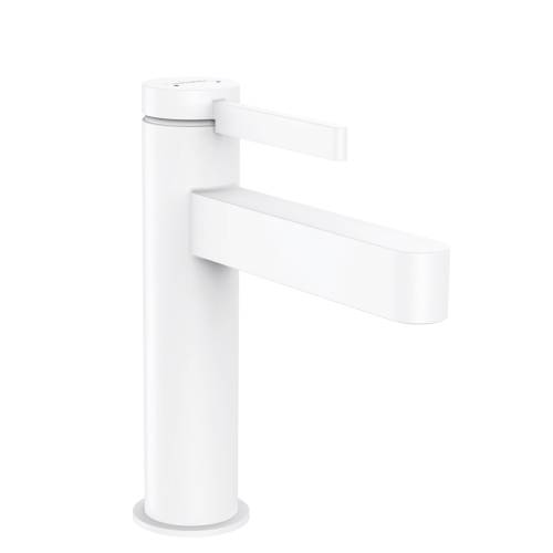 hansgrohe Finoris bateria umywalkowa 110 z kompletem odpływowym Biały Mat 76023700
