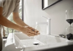 hansgrohe Finoris bateria umywalkowa 110 z kompletem odpływowym  Biały Mat 76023700