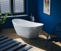 Wanna akrylowa wolnostojąca owalna DURAVIT DuraVato 170 x 78 cm biała | 700571000000000