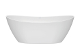 Wanna akrylowa wolnostojąca owalna DURAVIT DuraVato 170 x 78 cm biała | 700571000000000