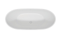 Wanna akrylowa wolnostojąca owalna DURAVIT DuraVato 170 x 78 cm biała | 700571000000000