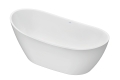 Wanna akrylowa wolnostojąca owalna DURAVIT DuraVato 170 x 78 cm biała | 700571000000000