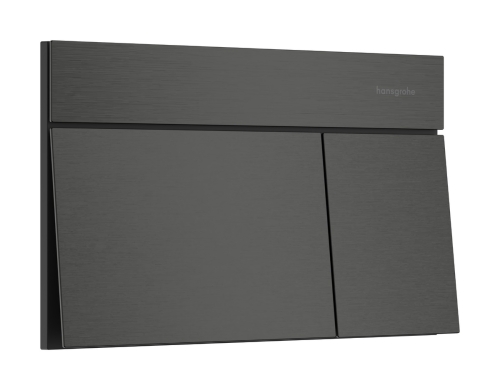 hansgrohe iFrame Element E Przycisk spłukujący Czarny Chrom Szczotkowany 66003340