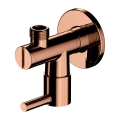 Omnires Zawór kątowy 1/2"-3/8" Miedź połysk 8857CP