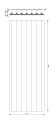 VHCT beton architektoniczny 3D PB 60 Avola 135 x 52,3 x 3,6 cm schemat