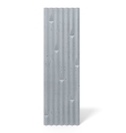 VHCT beton architektoniczny 3D PB 63 Lumina 135 x 49,8 x 3,5 cm ash gray