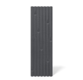 VHCT beton architektoniczny 3D PB 63 Lumina 135 x 49,8 x 3,5 cm black