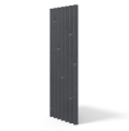 VHCT beton architektoniczny 3D PB 63 Lumina 135 x 49,8 x 3,5 cm black