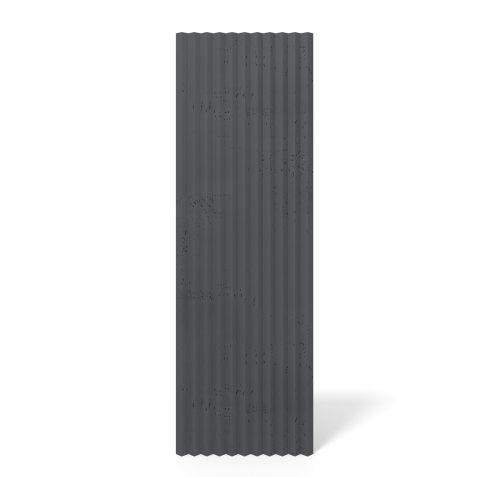 VHCT beton architektoniczny 3D PB 64 Blade 135 x 42,7 x 3,5 cm black