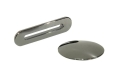Besco VICA New przelew szczelinowy GUN Metal