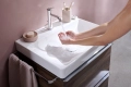hansgrohe Tecturis S 110 bateria umywalkowa CoolStart EcoSmart+ z kompletem odpływowym 73314000 Chrom Połysk