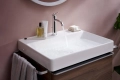 hansgrohe Tecturis S 110 bateria umywalkowa CoolStart EcoSmart+ z kompletem odpływowym 73314000 Chrom Połysk