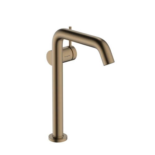 hansgrohe Tecturis S 240 Fine bateria umywalkowa CoolStart EcoSmart+ z kompletem odpływowym brąz szczotkowany 73370140