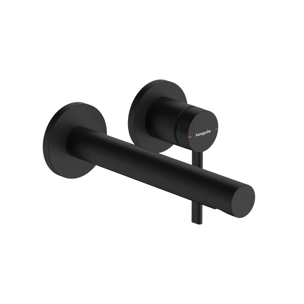 hansgrohe Zesis S  bateria umywalkowa podtynkowa ścienna 74750670 Czarny Matowy