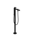 hansgrohe Zesis S bateria wannowa wolnostojąca 74445670 Czarny Matowy