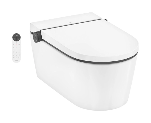 LavaPura Element S Miska wisząca WC z funkcją bidetu AquaHelix Flush, SmartClean, HygieneEffect 63021450