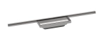hansgrohe RainDrain Minimalistic element zewnętrzny odpływu 700 , montaż przyścienny Stal szlachetna 56219000