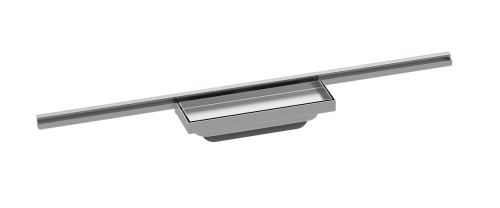 hansgrohe RainDrain Minimalistic element zewnętrzny odpływu 700 , montaż przyścienny Stal szlachetna 56219000