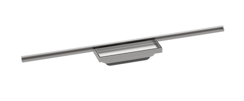 hansgrohe RainDrain Minimalistic element zewnętrzny odpływu 800 , montaż przyścienny Stal szlachetna 56220000