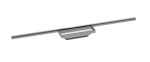 hansgrohe RainDrain Minimalistic element zewnętrzny odpływu 900 , montaż przyścienny Stal szlachetna 56221000