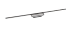 hansgrohe RainDrain Minimalistic element zewnętrzny odpływu 1200 , montaż przyścienny Stal szlachetna 56223000
