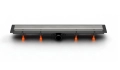 JomoTech Exclusive 40 Flis odpływ liniowy 75 cm Stal Szczotkowana odwracany ruszt 175-30750400-32