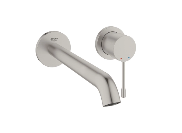 Grohe Essence bateria umywalkowa do montażu podtynkowego element zewnętrzny długa wylewka  29193DC1 Stal Nierdzewna 