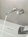 Grohe Essence bateria umywalkowa do montażu podtynkowego element zewnętrzny 29192DC1 Stal Szczotkowana