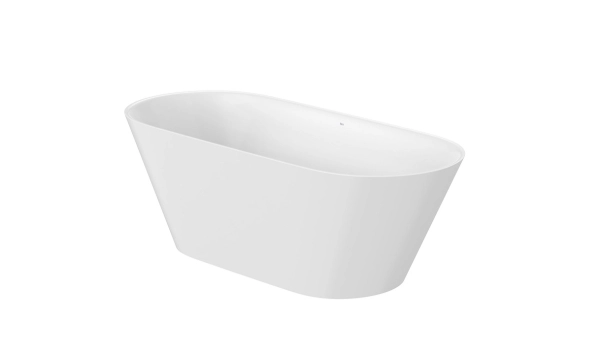 Roca INIS Wanna wolnostojąca 160 x 70 cm kompozytowa STONEX® + korek wannowy Biały + dostawa gratis ! 