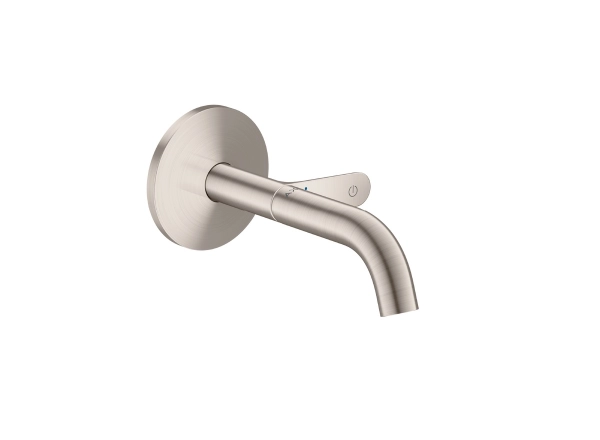 AXOR One Select bateria umywalkowa ścienna podtynkowa , wylewka 16 cm Stal Szlachetna 48180800