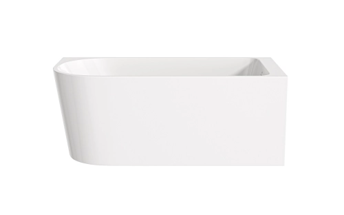 ADN Upsala Line Evo Prawa 150 x 75 cm wanna przyścienna narożna w kolorze białym AWW-013-150ZP-P