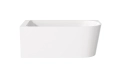 ADN Upsala Line Evo Lewa 150 x 75 cm wanna przyścienna narożna w kolorze białym AWW-013-150ZP-L