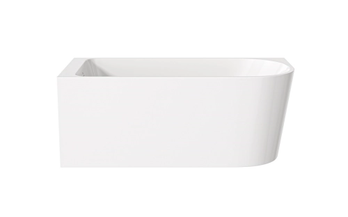 ADN Upsala Line Evo Lewa 150 x 75 cm wanna przyścienna narożna w kolorze białym AWW-013-150ZP-L