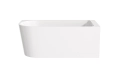 ADN Upsala Line Evo Prawa 150 x 75 cm wanna przyścienna narożna w kolorze białym AWW-013-150ZP-P
