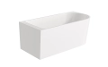 ADN Upsala Line Evo Lewa 160 x 75 cm wanna przyścienna narożna w kolorze białym AWW-013-160ZP-L