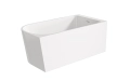 ADN Upsala Line Evo Lewa 160 x 75 cm wanna przyścienna narożna w kolorze białym AWW-013-160ZP-L