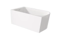 ADN Upsala Line Evo Prawa 150 x 75 cm wanna przyścienna narożna w kolorze białym AWW-013-150ZP-P