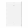 Parawan Nawannowy 2-Panelowy Składany Jeziorak 100 cm Biały