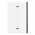Parawan Nawannowy 2-Panelowy Składany Jeziorak 100 cm Czarny SPW-002-100CZ