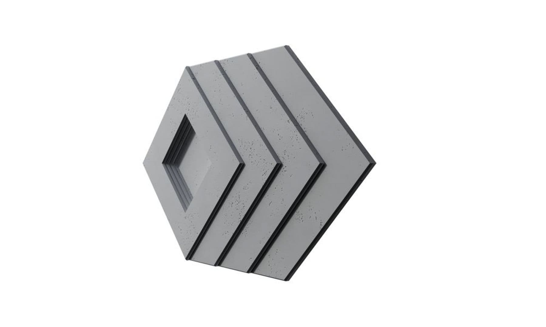 VHCT Beton architektoniczny 3D o wymiarze 105 x 60 x 4,5 cm model PB21 Viva