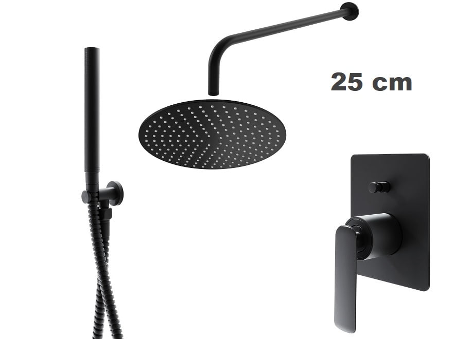 Kohlman zestaw podtynkowy Experience z deszczownicą 25 cm Slim