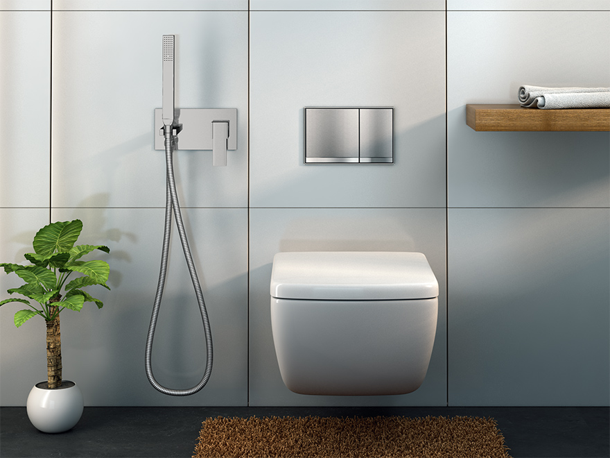 KOHLMAN Excelent bateria bidetowa podtynkowa-bidetta QW138H